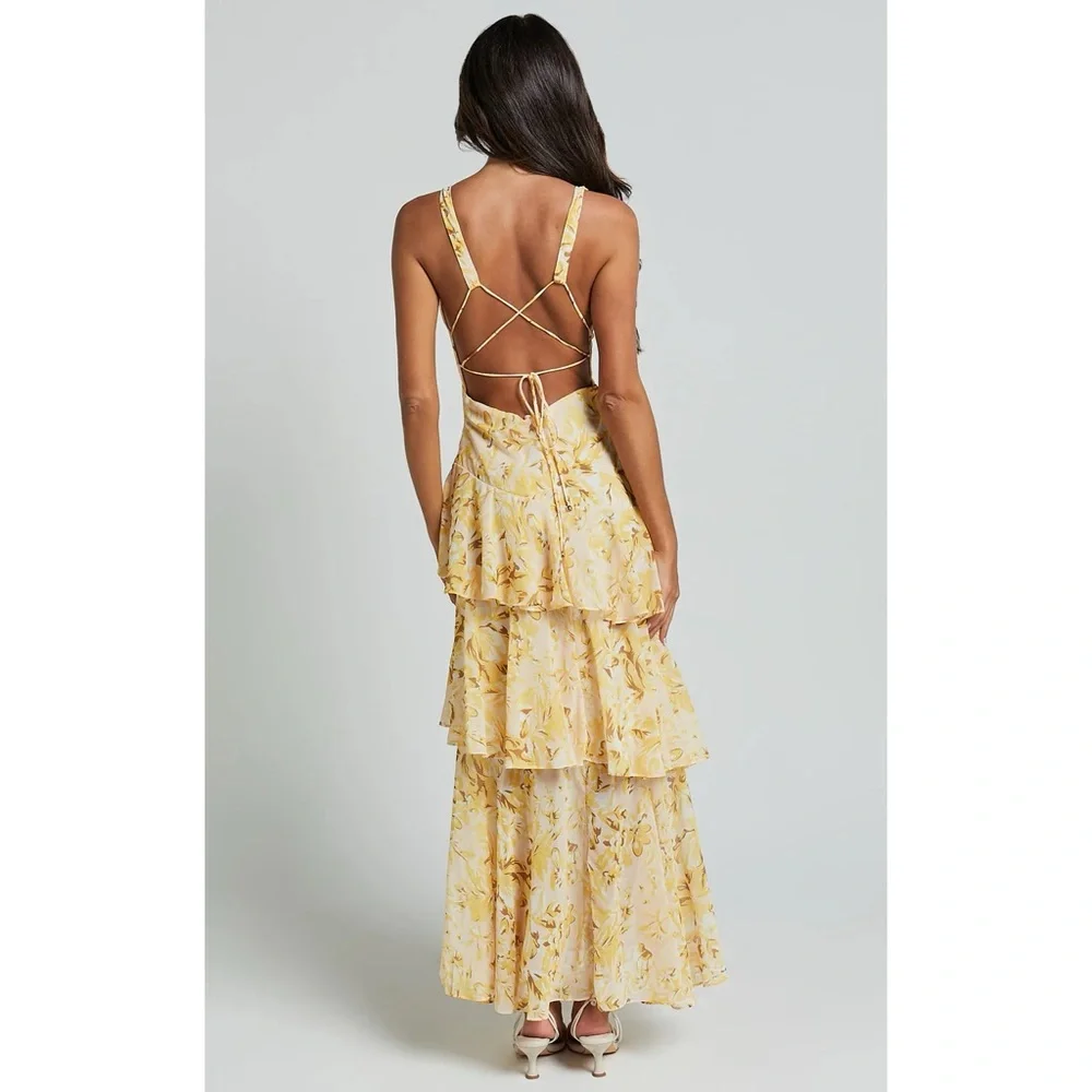 NWT Selfie Leslie Beryl Midi Dress - Picture 3 of 5
